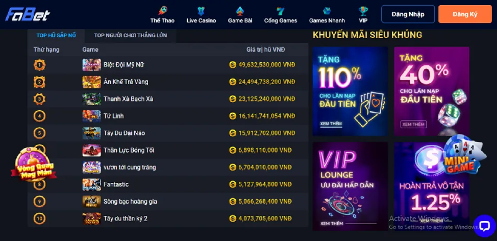 Cá cược tennis qq88 okvip
